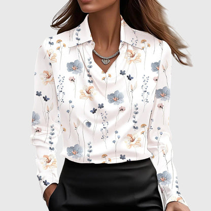 Brooklyn – Blusa elegante de corte fluido para mujer