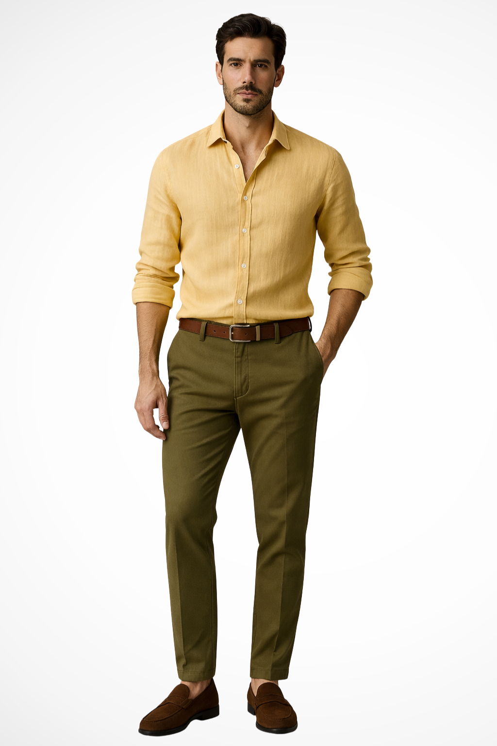Harrison – Camisa de lino informal elegante para hombre