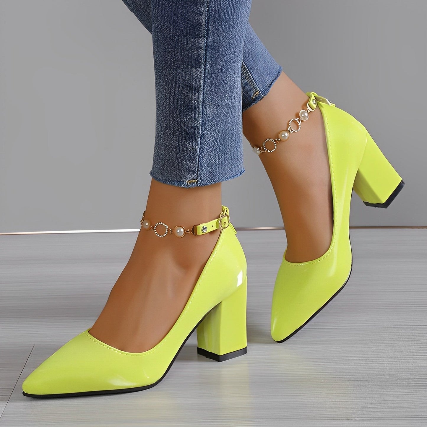 Zapatos de tacón cómodos con suela ergonómica – COLETTA