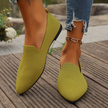 Nayara – Zapatos planos de punto para mujer