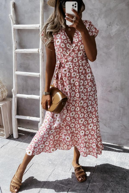Vestido de verano para mujer con escote en V – NATIVIDAD