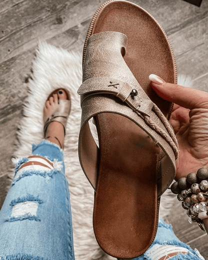 Chanclas ortopédicas con tira ajustable para mujer – KAIA