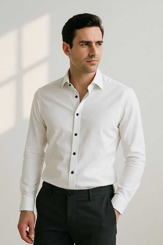 Orleans – Camisa casual inteligente sin arrugas para hombre
