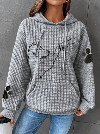 Sudadera cálida y estilosa para mujer con capucha – ANGELIKA