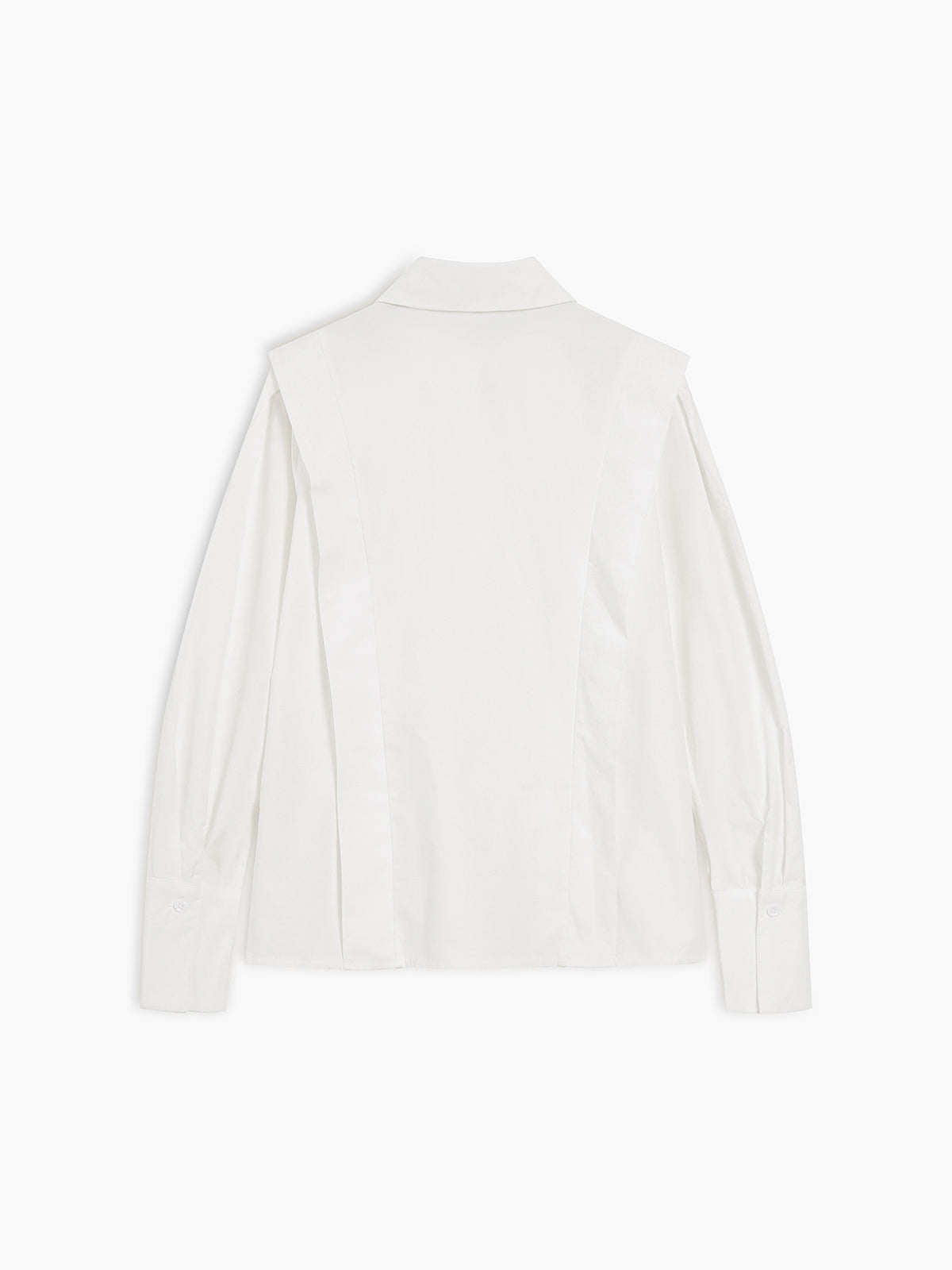 Marina – Camisa clásica de botones de algodón para mujer