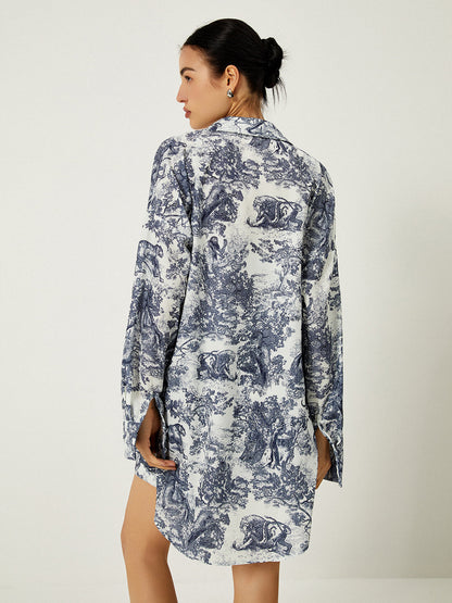 Marbella – Conjunto de tres piezas con estampado floral para mujer