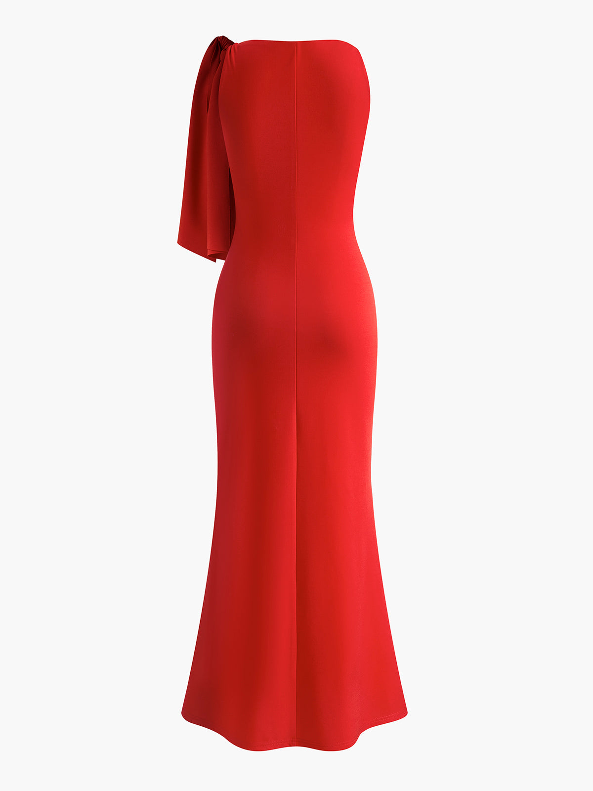 Amara – Vestido largo sin mangas con detalle anudado para mujer