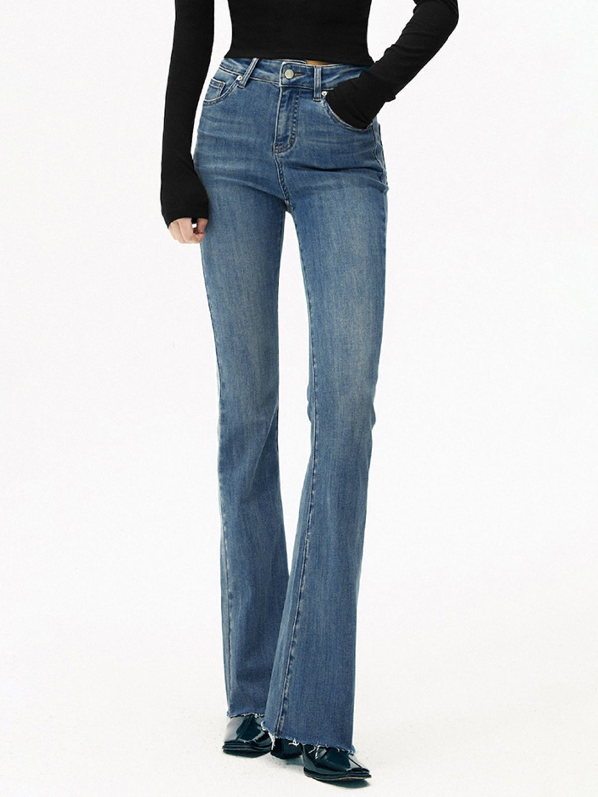 Horizon – Vaqueros de talle alto para mujer