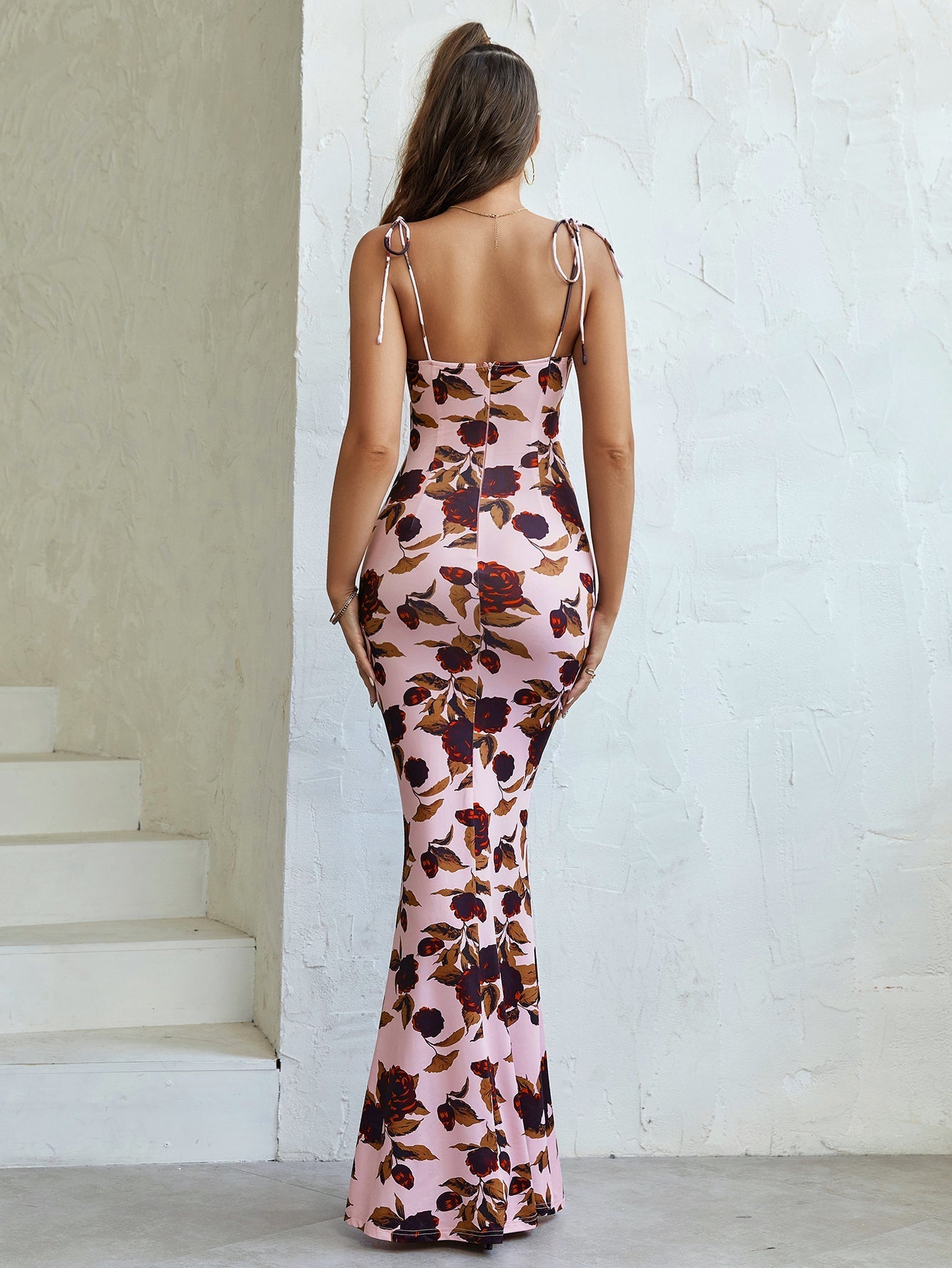 Florencia – Vestido floral de invitada de boda, de fiesta o graduación