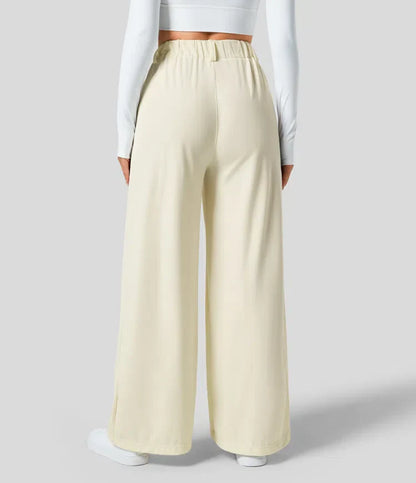 Palma – Pantalón de talle alto con pernera ancha para mujer