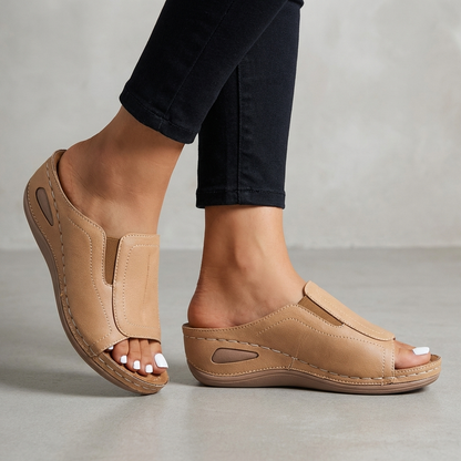 BELLA – Sandalias ortopédicas ergonómicas tipo slip-on para mujer