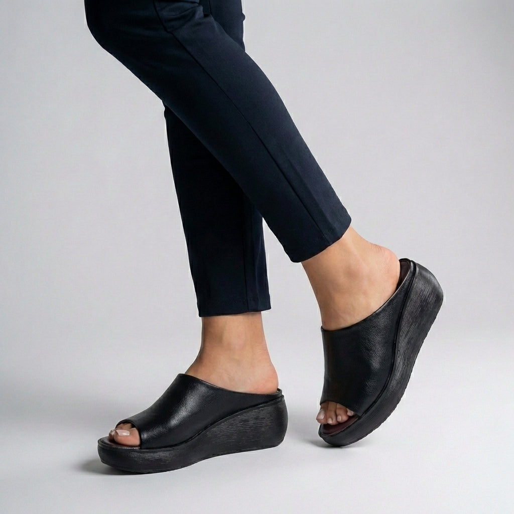 VALERIA – Sandalias ortopédicas con plataforma y diseño abierto para mujer