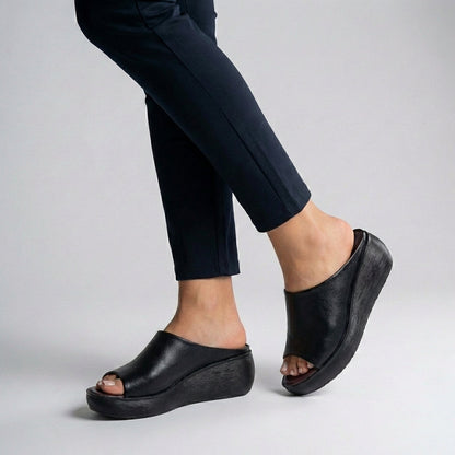 VALERIA – Sandalias ortopédicas con plataforma y diseño abierto para mujer