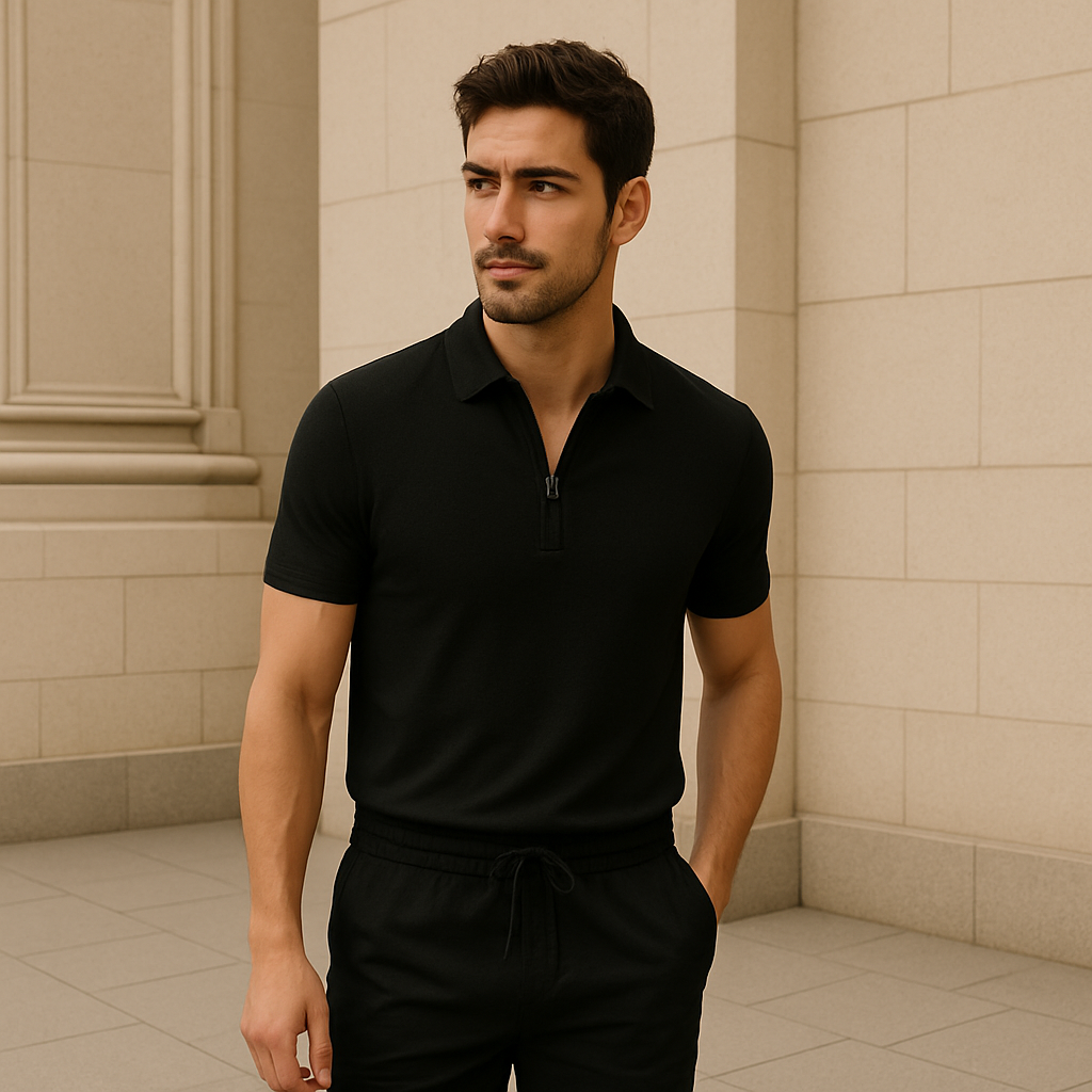 Conjunto casual de verano para hombre: camiseta + pantalón corto – AEROSET URBAN