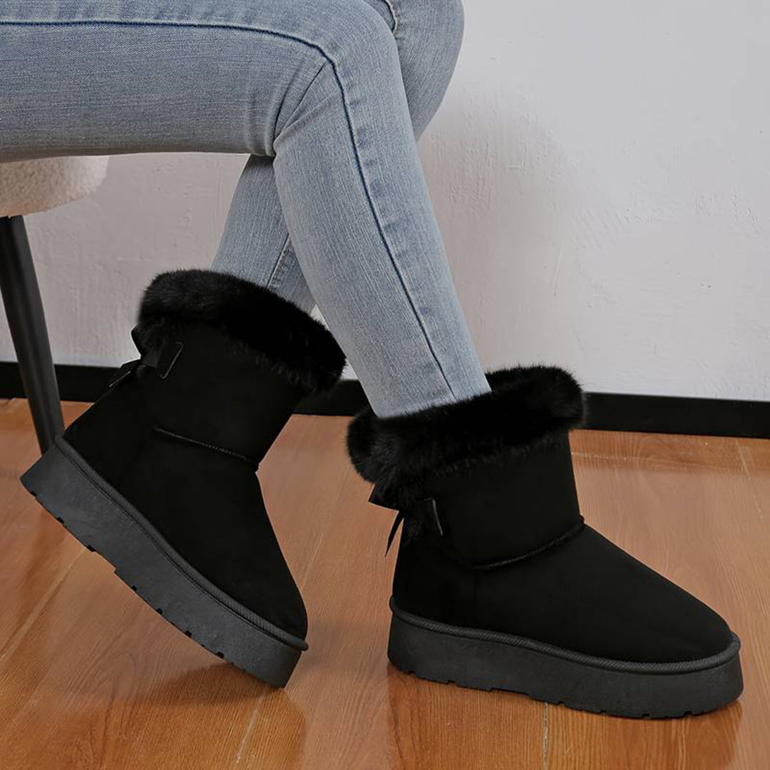 ZAHARA - Botas de invierno altas con suela gruesa para mujeres
