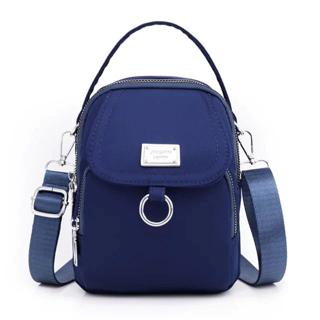 Bolso bandolera de nailon ligero e impermeable para mujer – NAYLA