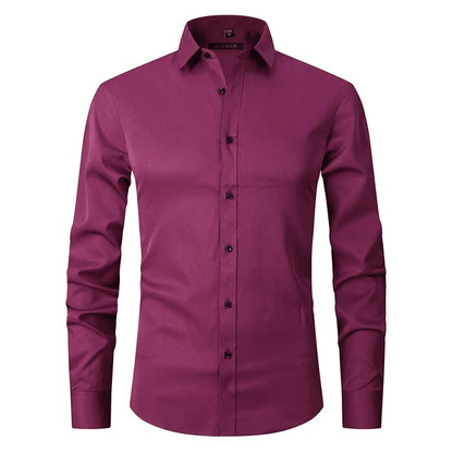 Orleans – Camisa casual inteligente sin arrugas para hombre