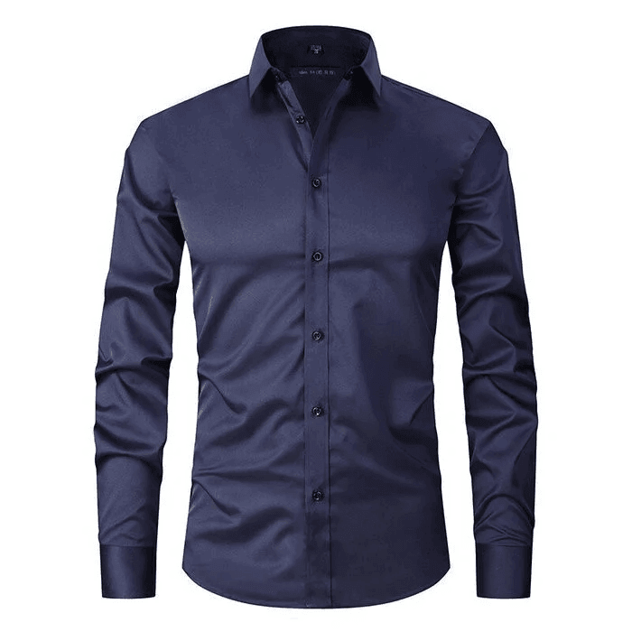 Orleans – Camisa casual inteligente sin arrugas para hombre