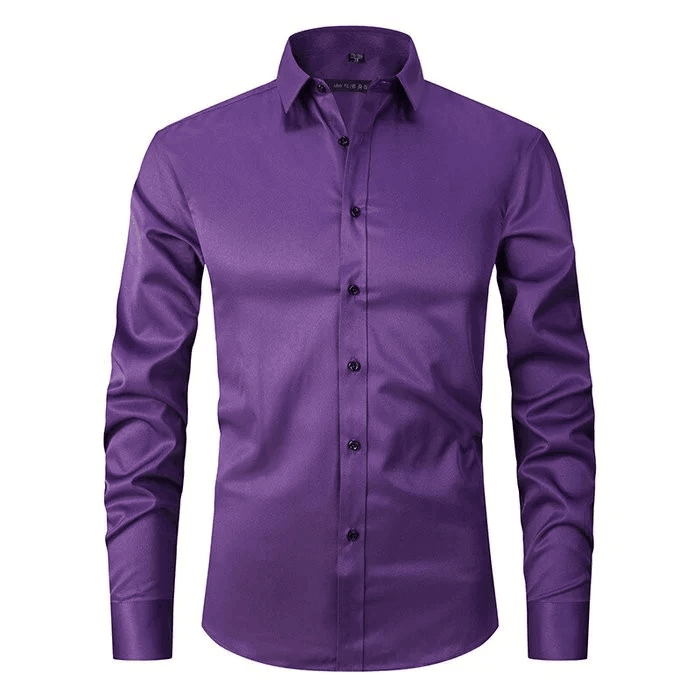 Orleans – Camisa casual inteligente sin arrugas para hombre