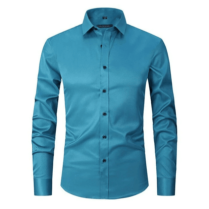 Orleans – Camisa casual inteligente sin arrugas para hombre