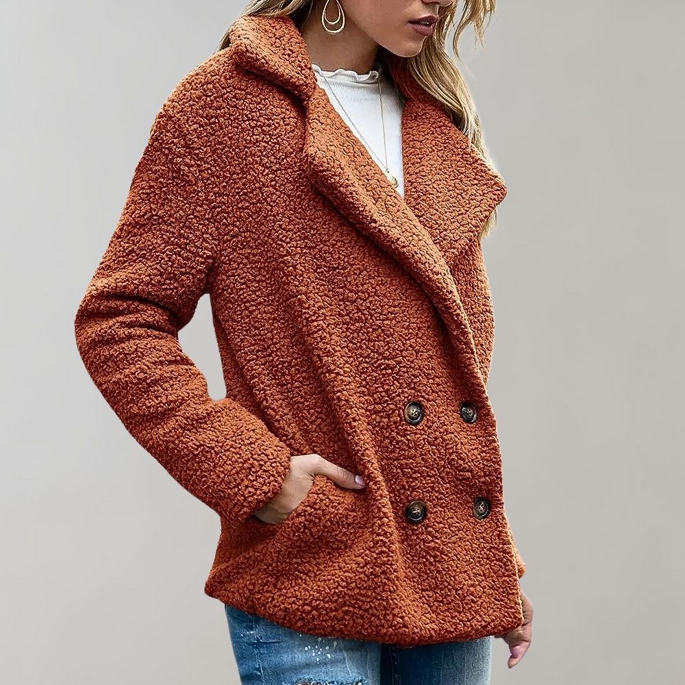 LANAIA - Chaqueta cálida y suave para mujeres