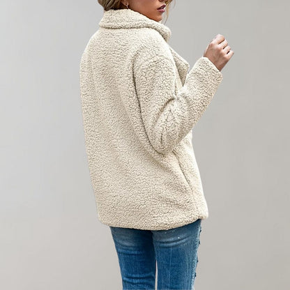 LANAIA - Chaqueta cálida y suave para mujeres
