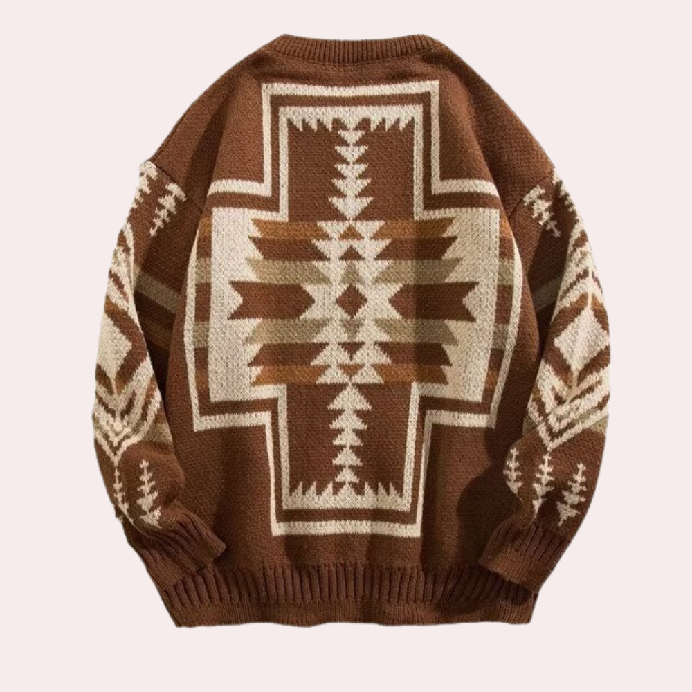 DARIO - Jersey de punto holgado para hombre