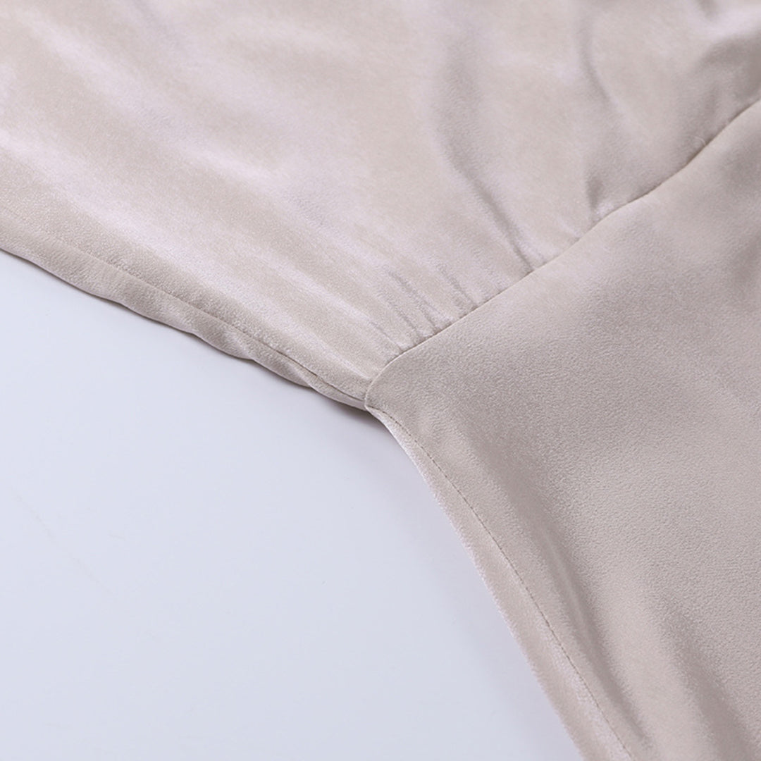ZIENA – Vestido de fiesta elegante con abertura alta y diseño cómodo