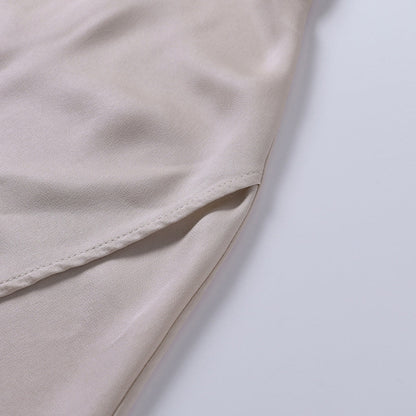 ZIENA – Vestido de fiesta elegante con abertura alta y diseño cómodo