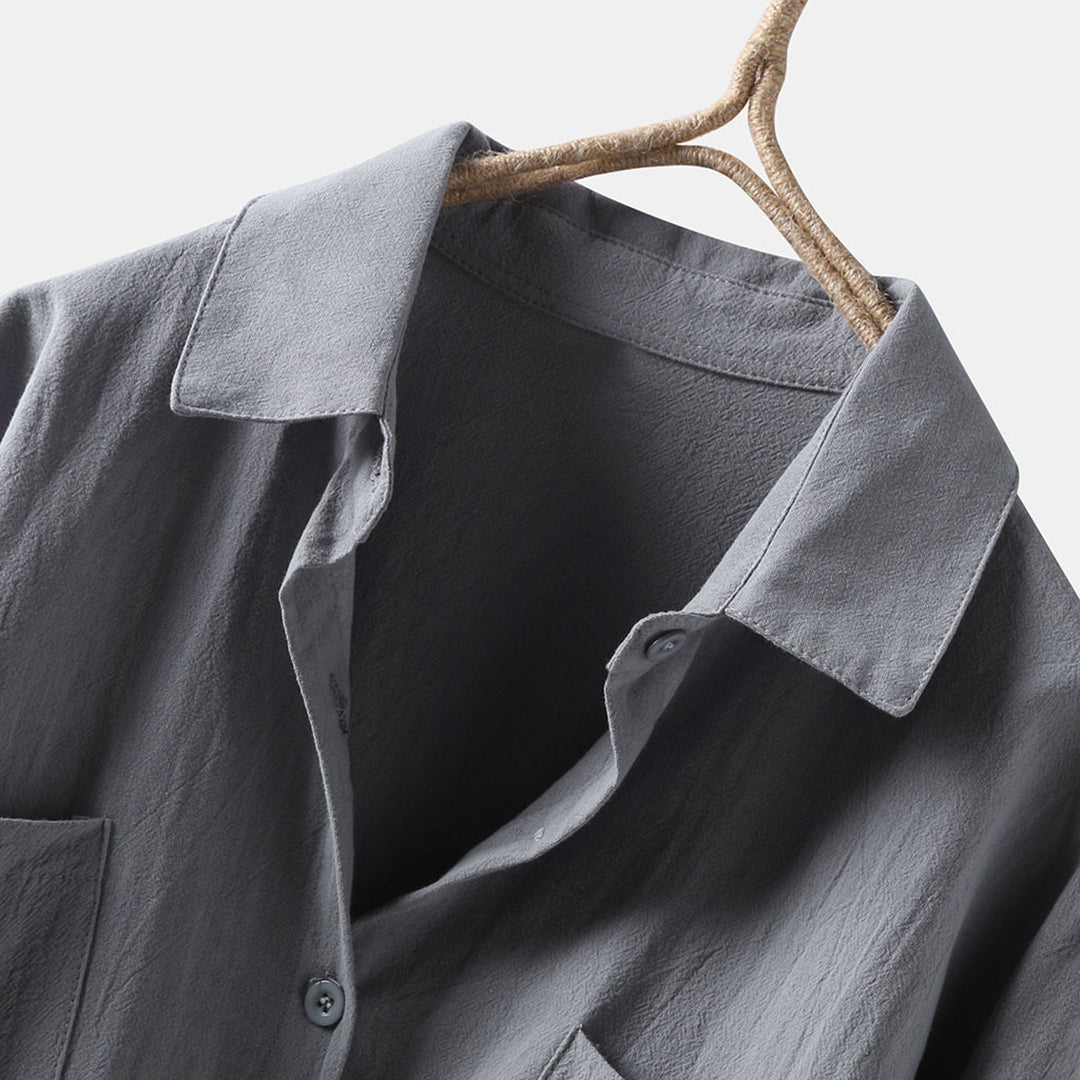 Blossom – Blusa larga de encaje oversize con mangas largas para mujer