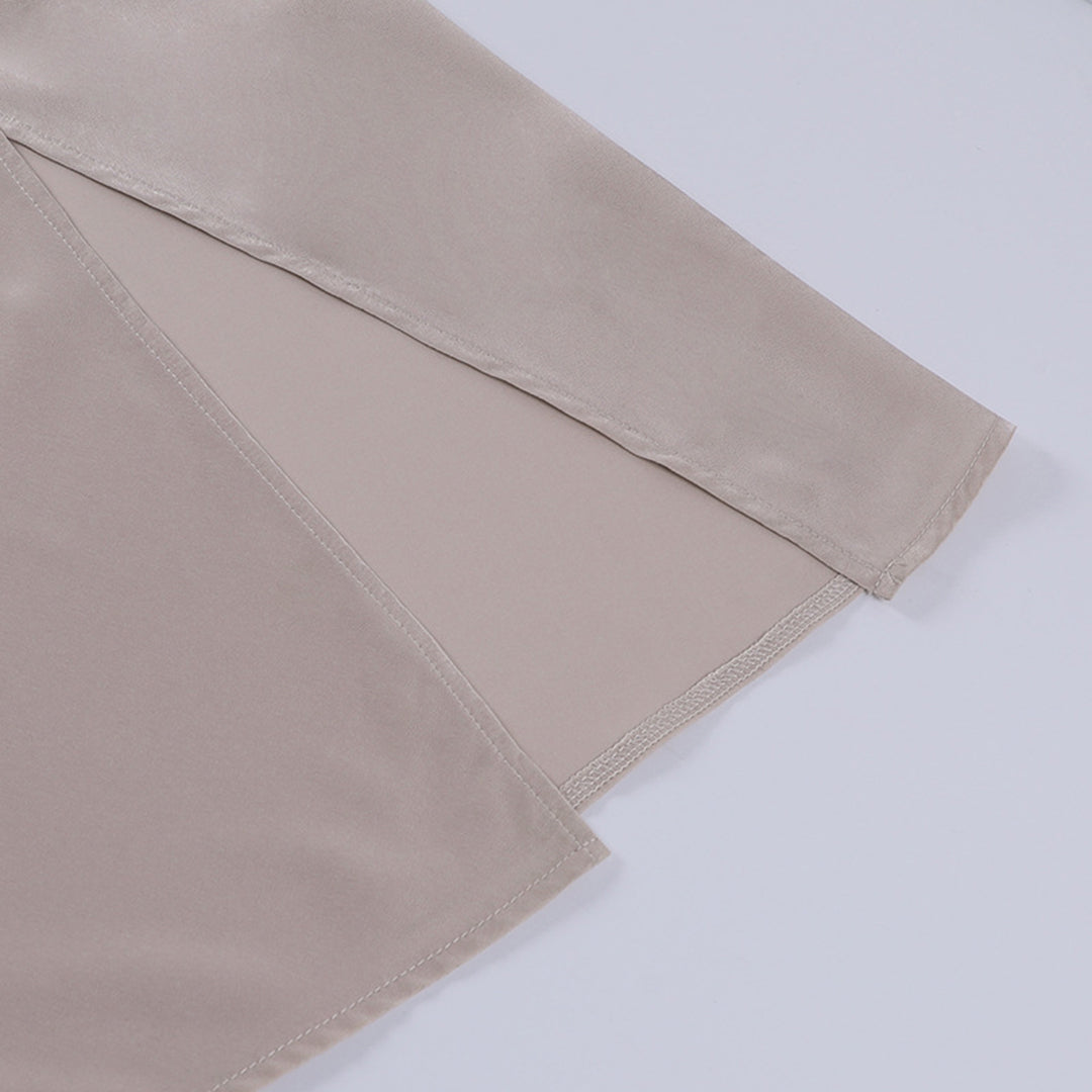 ZIENA – Vestido de fiesta elegante con abertura alta y diseño cómodo