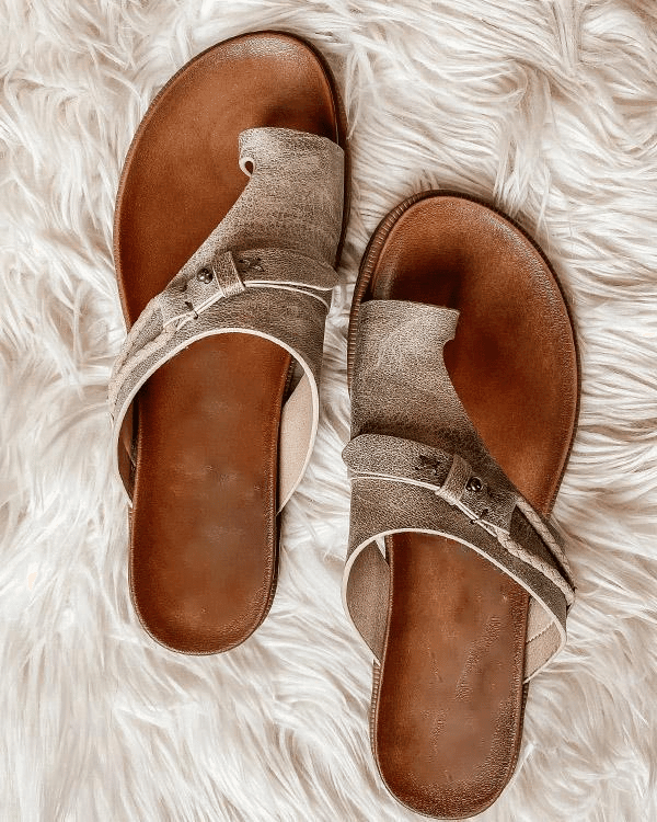Chanclas ortopédicas con tira ajustable para mujer – KAIA