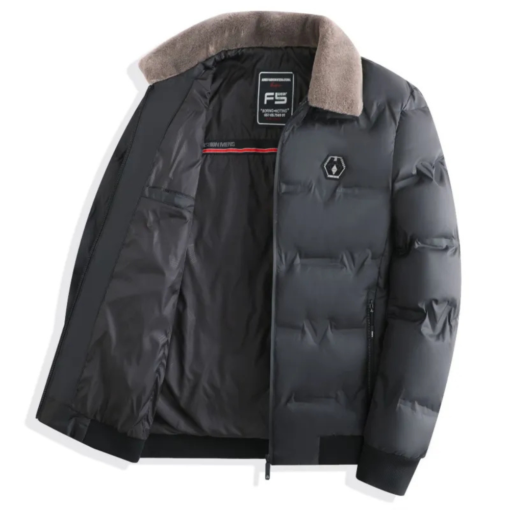 BRUNO - Chaqueta acolchada para hombre con cremallera