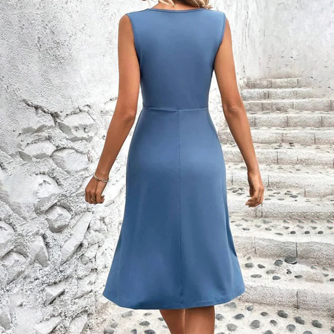 Isabella – Vestido midi de verano con largo por la rodilla para mujer