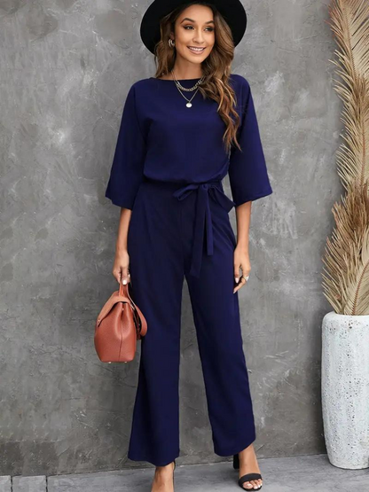 Mono elegante de pierna ancha para eventos y ocasiones especiales – NOA