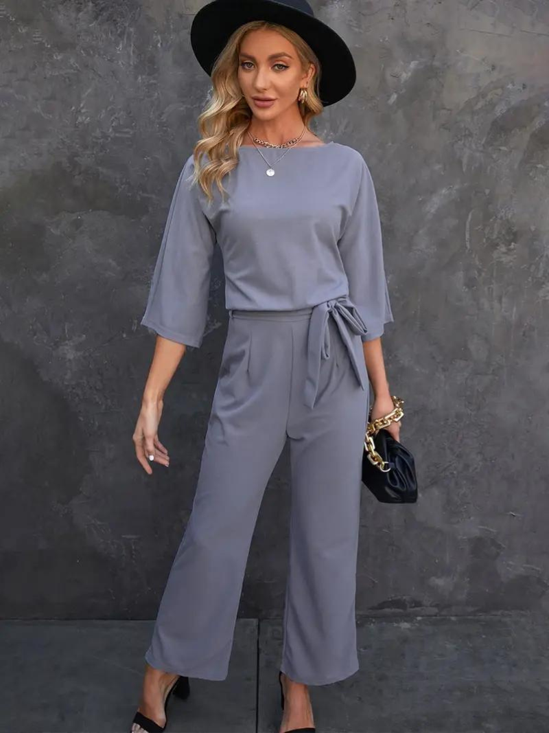 Mono elegante de pierna ancha para eventos y ocasiones especiales – NOA