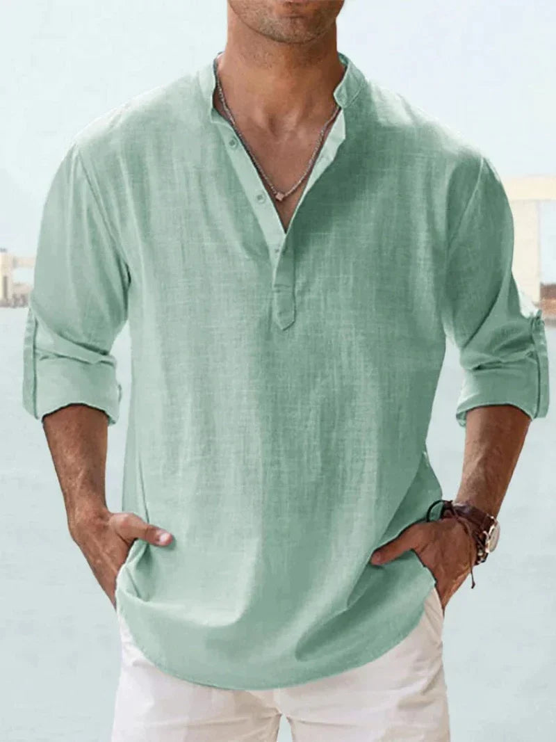 Valoré – Camisa de lino elegante para hombre