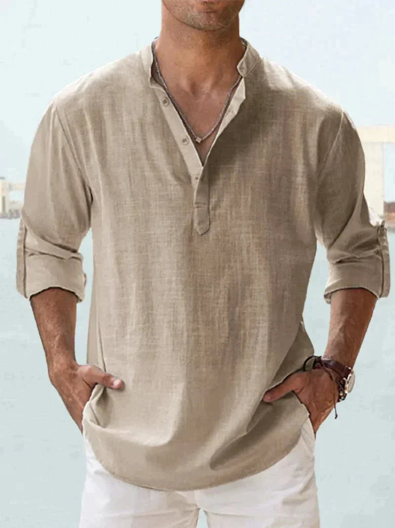 Valoré – Camisa de lino elegante para hombre
