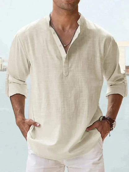 Valoré – Camisa de lino elegante para hombre