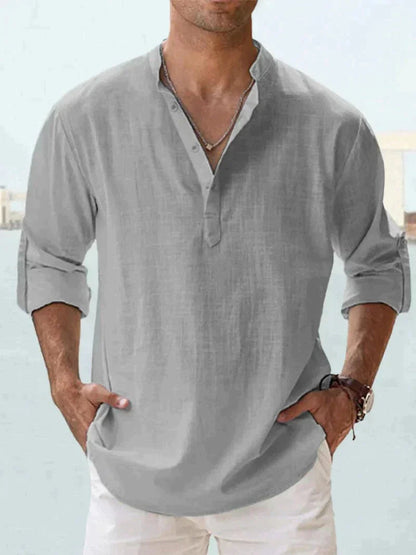 Valoré – Camisa de lino elegante para hombre