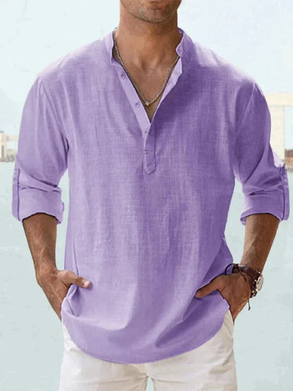 Valoré – Camisa de lino elegante para hombre