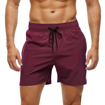Aventura – Pantalón corto para hombre con cintura elástica y cordón ajustable