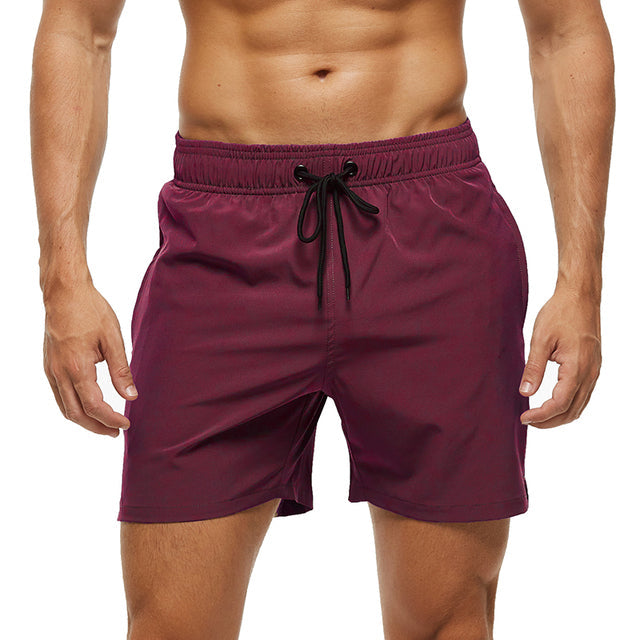 Aventura – Pantalones cortos para hombre con cintura elástica y cordón ajustable