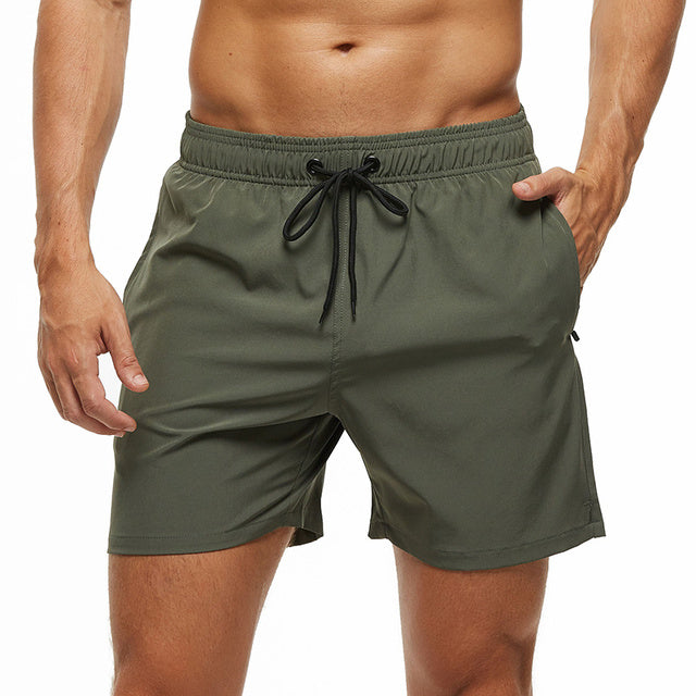 Aventura – Pantalones cortos para hombre con cintura elástica y cordón ajustable