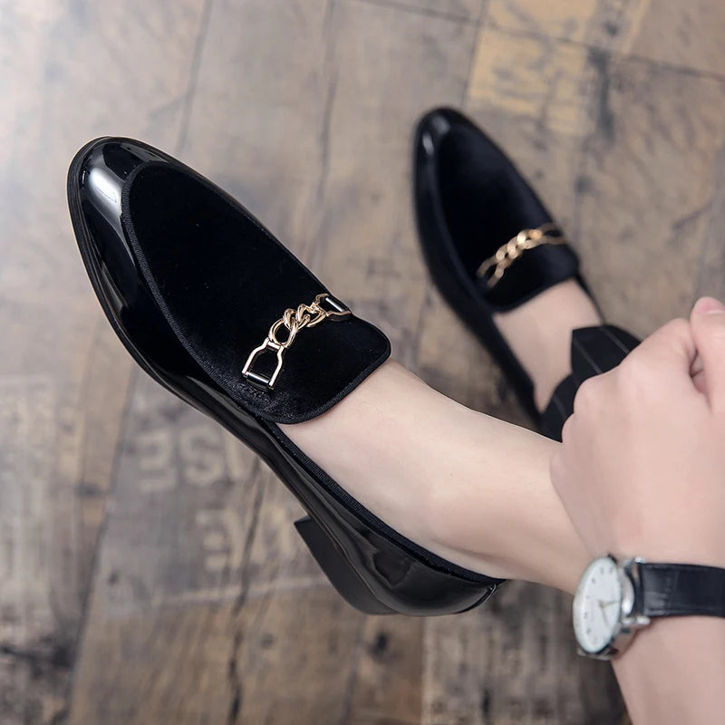 ESTELA – Mocasines ortopédicos con detalle de cadena para mujer