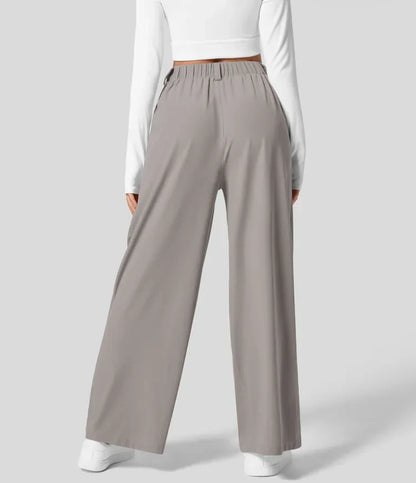 Palma – Pantalón de talle alto con pernera ancha para mujer