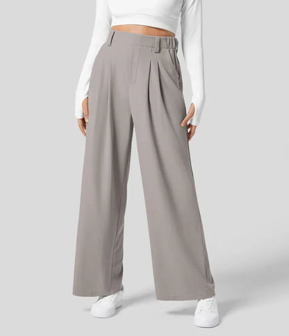 Palma – Pantalón de talle alto con pernera ancha para mujer