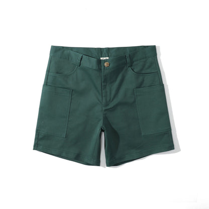 Nereo – Pantalones cortos cargo de hombre con corte recto