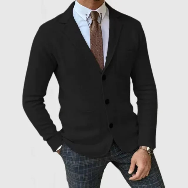 Bernie - Casual slanke Americana casual entallada para hombre con bolsillos