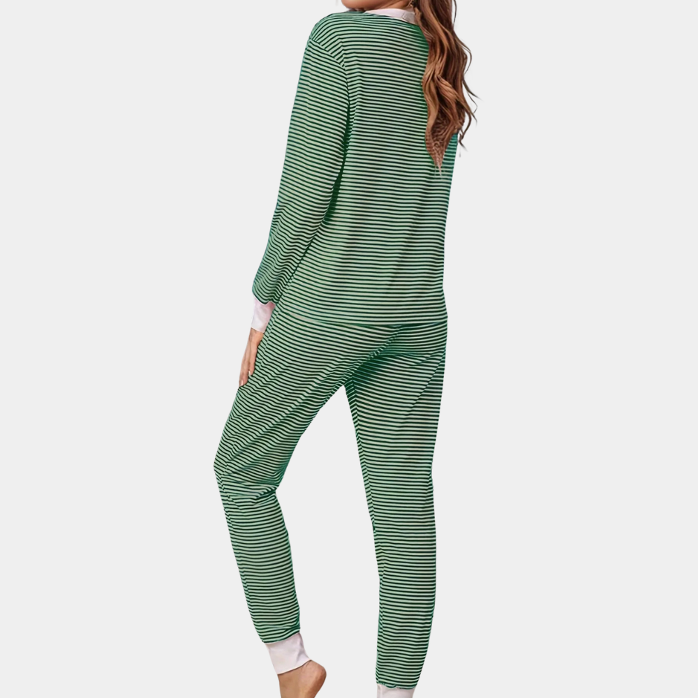 Pijama de dos piezas para mujer con tacto ultra suave – ZELIA